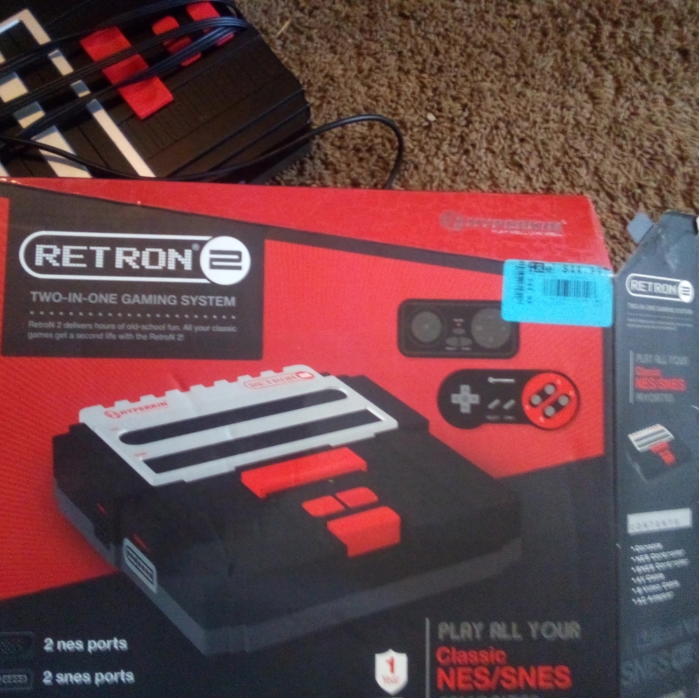 Retron Nintendo game system